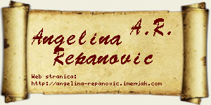 Angelina Repanović vizit kartica